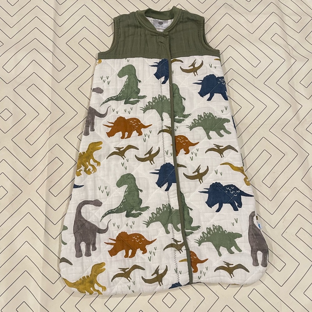 Little Unicorn Quilted Dinosaur Sleep Sack